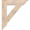 Ekena Millwork Traditional Traditional Smooth Bracket, Douglas Fir, 5 1/2"W x 30"D x 34"H BKT06X30X34TRA01SDF - alternate 2
